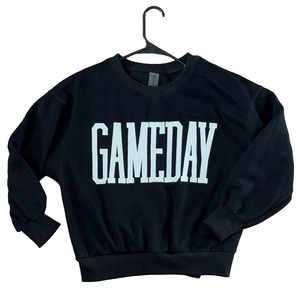 As Revivial Black Gameday Sweatshirt Size XS Oversized